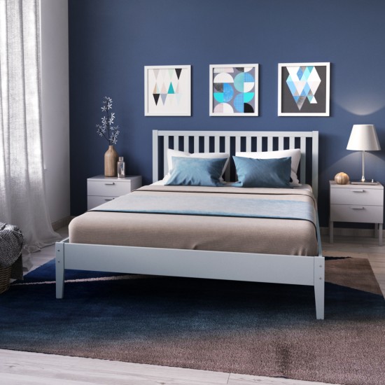 Weber Industries Lit PARKER 160x200 / Gris