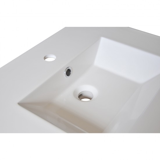 Weber Industries Plan De Toilette GLAM 60cm / Blanc