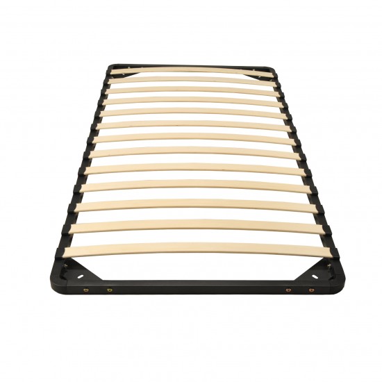 weber industries Sommier Métal RENO 90x190 cm / Noir