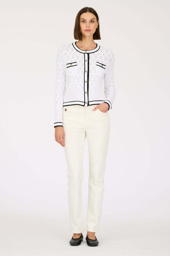 Weill Cardigan En Maille Ajourée