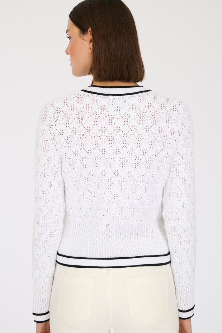 Weill Cardigan En Maille Ajourée