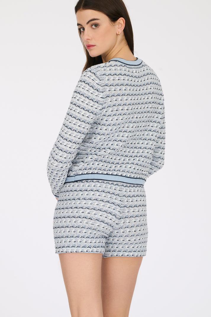 Weill Cardigan En Maille Effet Tweed