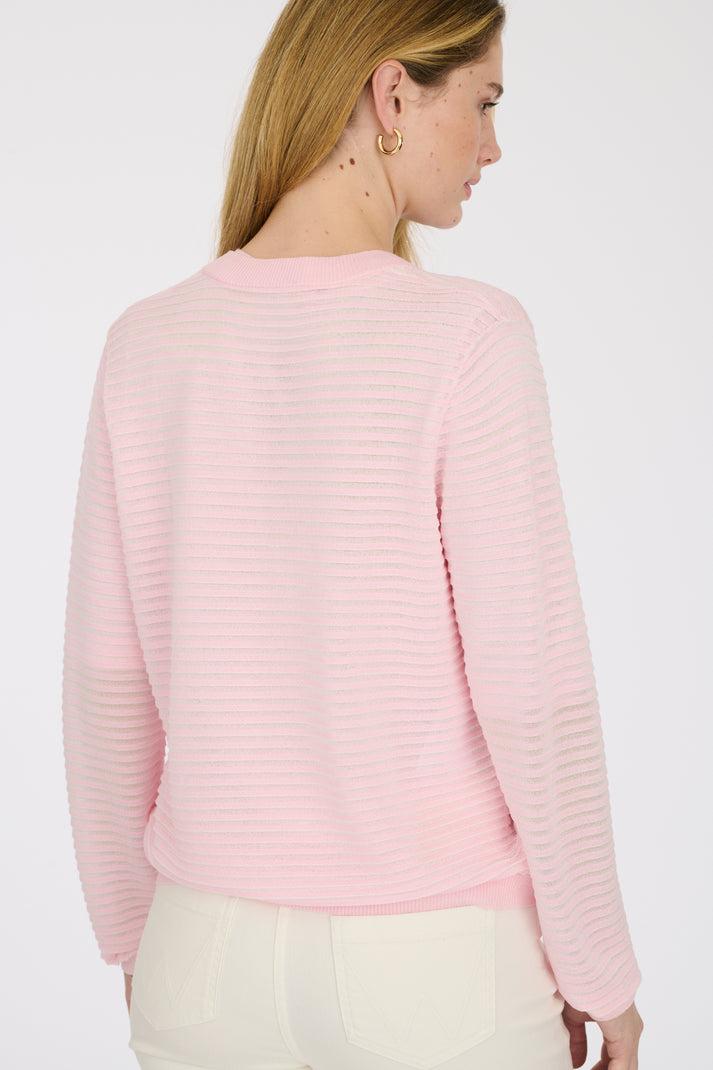 Weill Cardigan Fluide Viscose Effet Ottoman