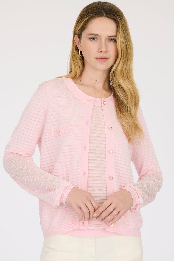 weill Cardigan fluide viscose effet ottoman