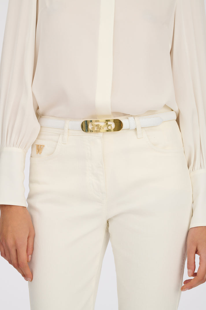weill Ceinture en cuir et boucle calèche