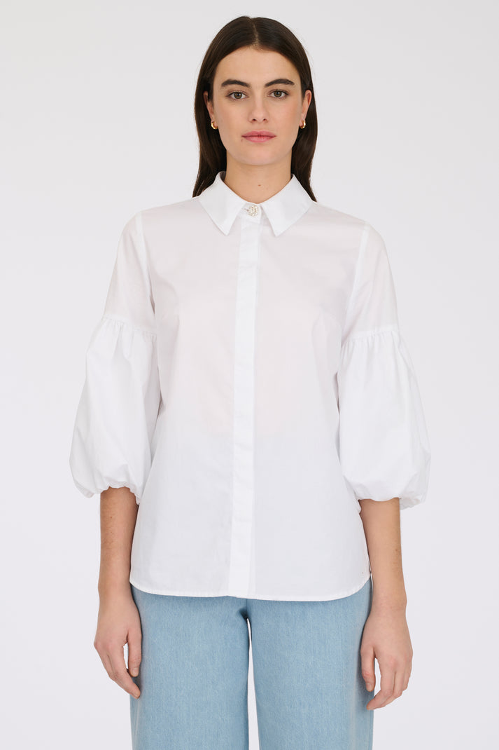 Weill Chemise à Manches Bouffantes