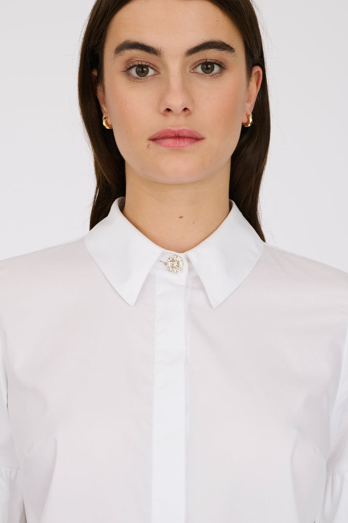 Weill Chemise à Manches Bouffantes