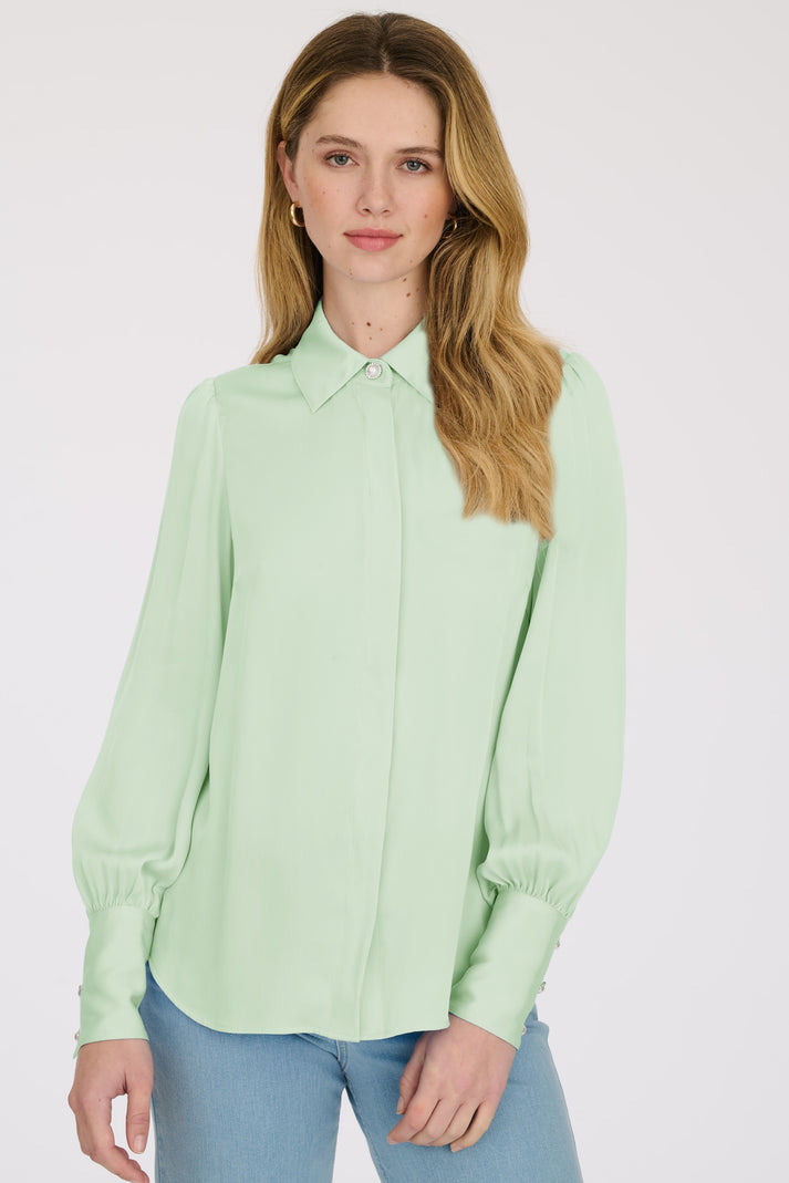 weill Chemise en satin de soie stretch