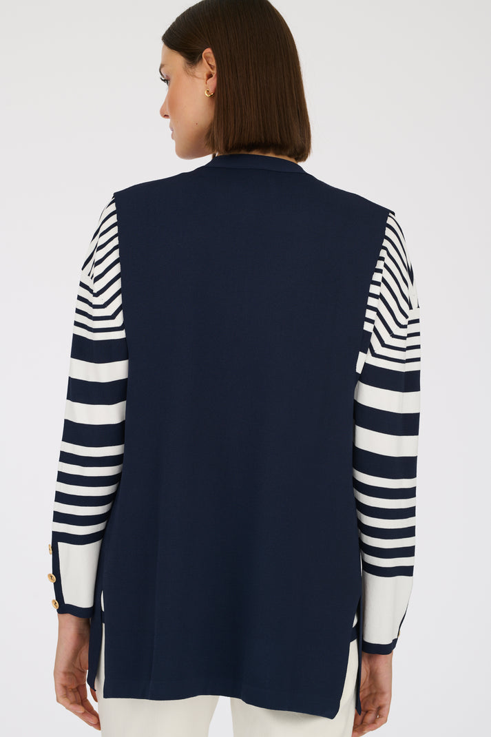 Weill Gilet En Maille Sans Manche