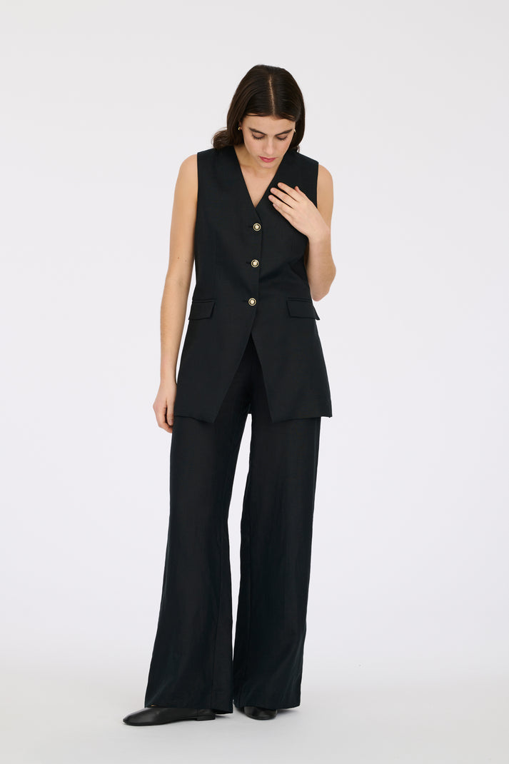 Weill Gilet Sans Manche En Lin