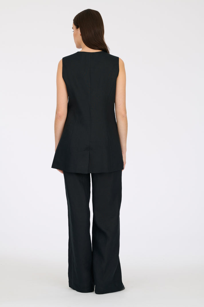 Weill Gilet Sans Manche En Lin