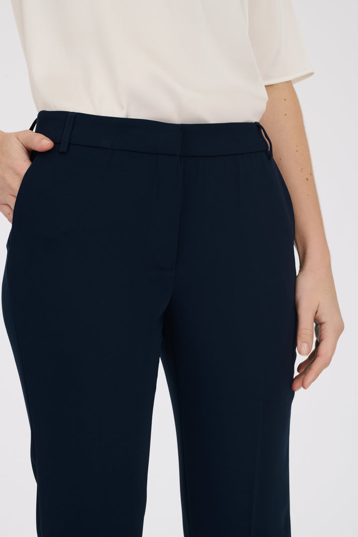 Weill Pantalon Droit En Microfibre