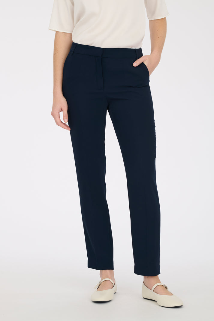 Weill Pantalon Droit En Microfibre