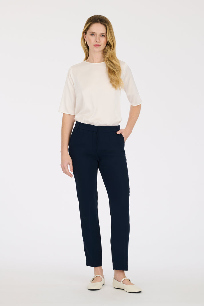 weill Pantalon droit en microfibre