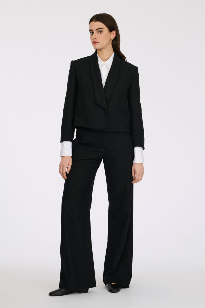 Weill Pantalon Large En Tweed