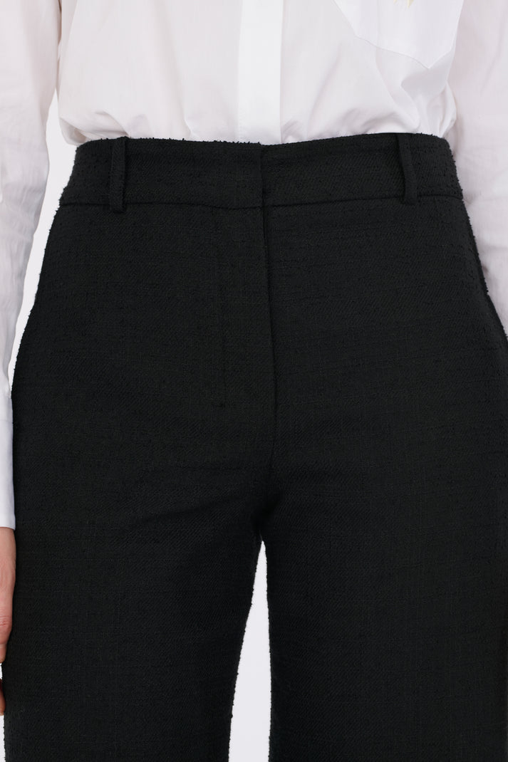 Weill Pantalon Large En Tweed