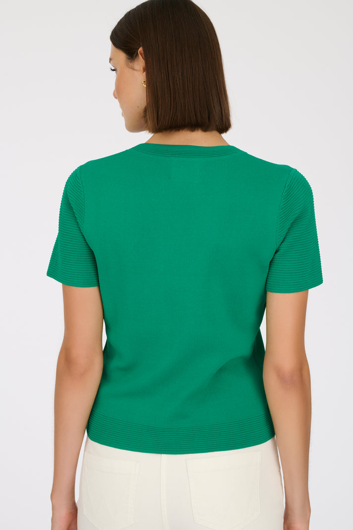 Weill Pull Manches Courtes Effet Ottoman