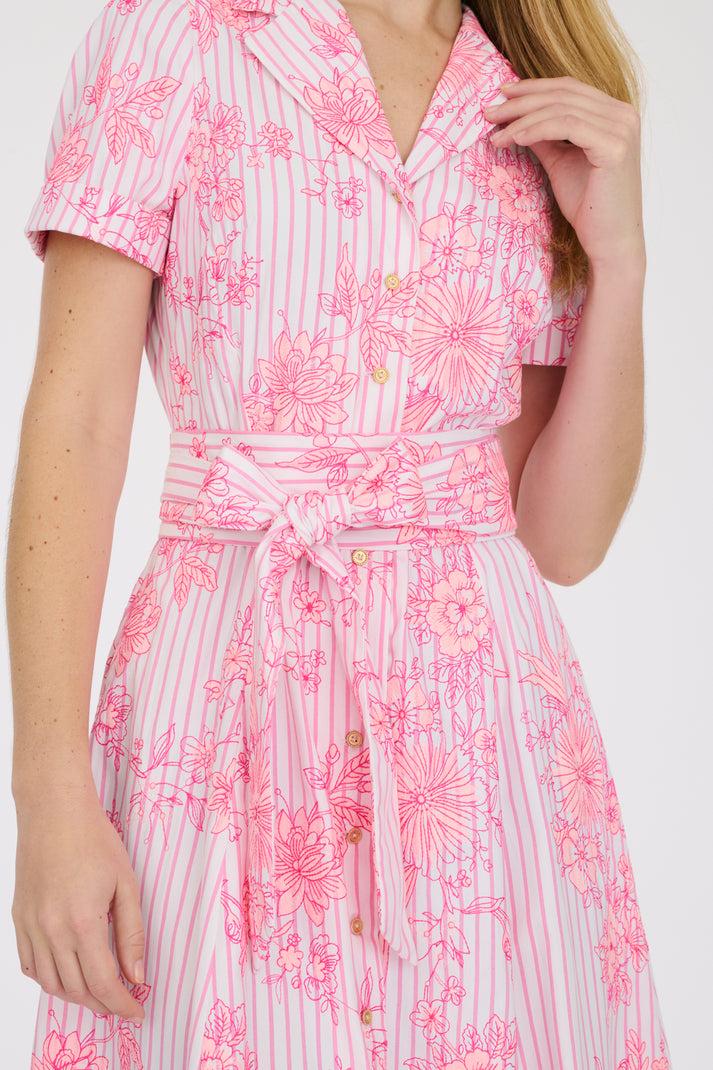 Weill Robe Chemise Brodée