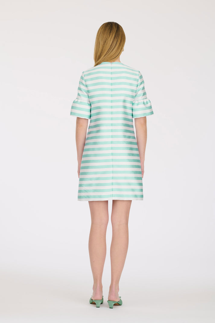 Weill Robe Cocktail à Rayures