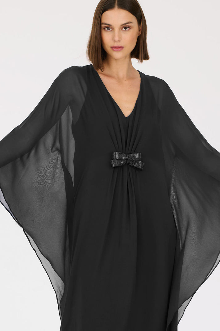 Weill Robe Longue Cocktail à Bijoux Noeud