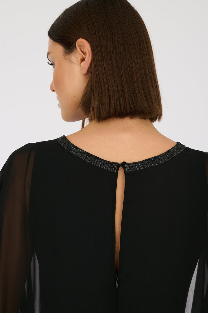 Weill Robe Longue En Soie à Volants