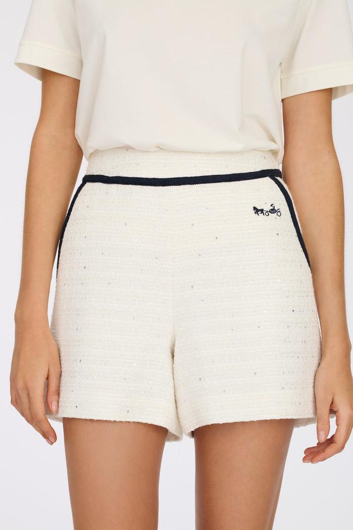 Weill Short En Tweed