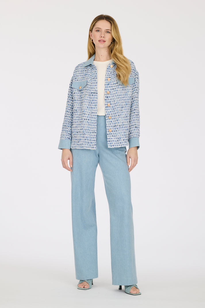 Weill Surchemise En Tweed Et Jean