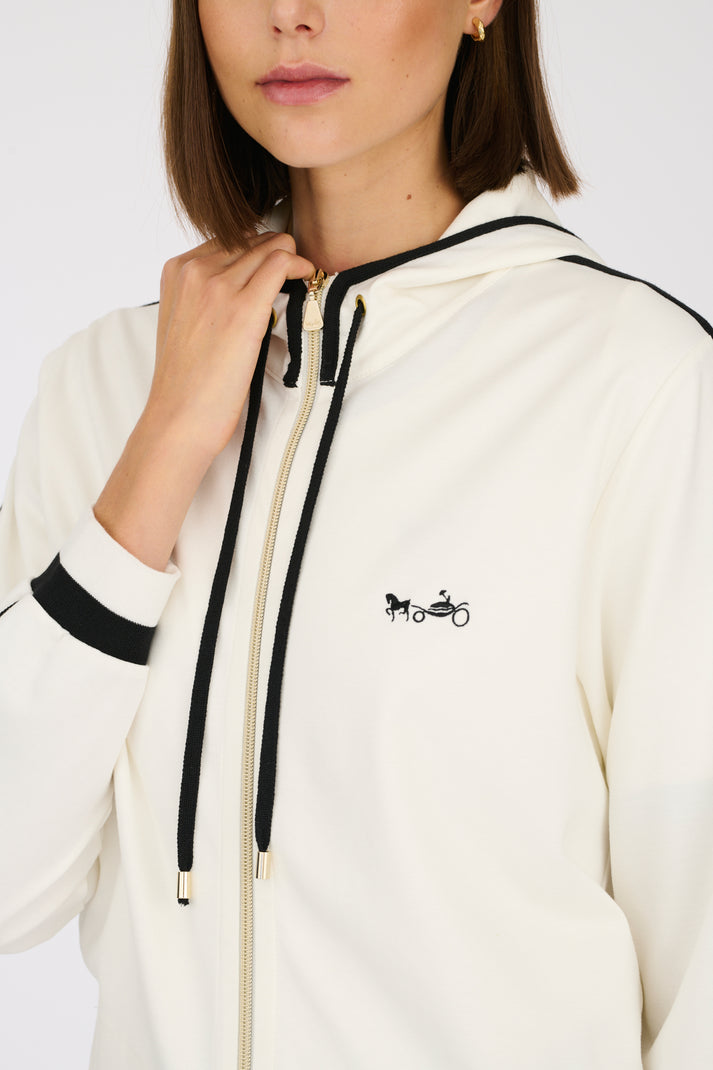 Weill Sweat-shirt Bi-colore à Capuche