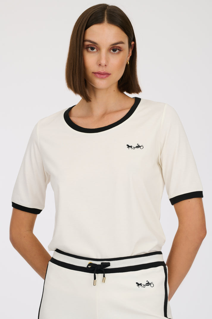 Weill T-shirt Logo Bi-colore