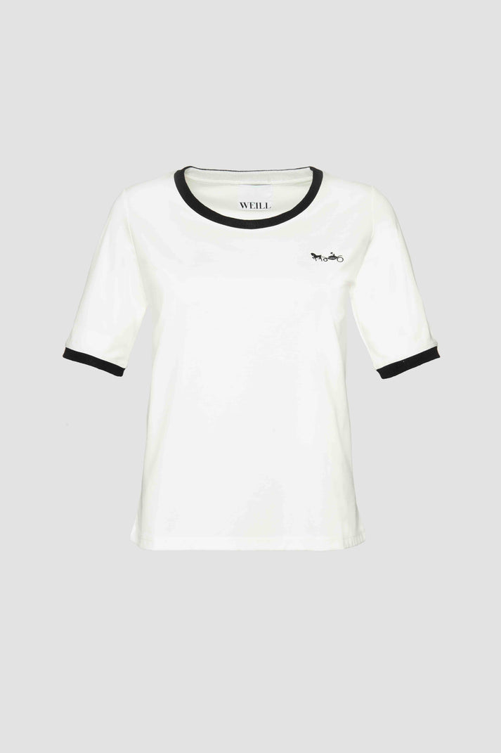 Weill T-shirt Logo Bi-colore