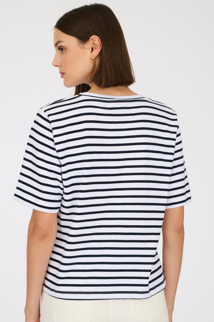 Weill T-shirt Marinière Ancre