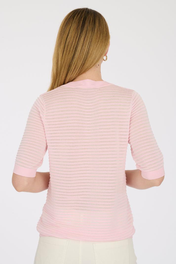 Weill Top Fluide En Viscose Effet Ottoman