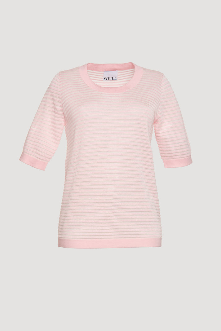 Weill Top Fluide En Viscose Effet Ottoman