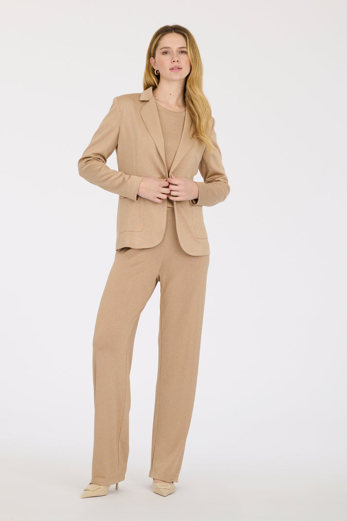 Weill Veste Blazer En Jersey Lurex