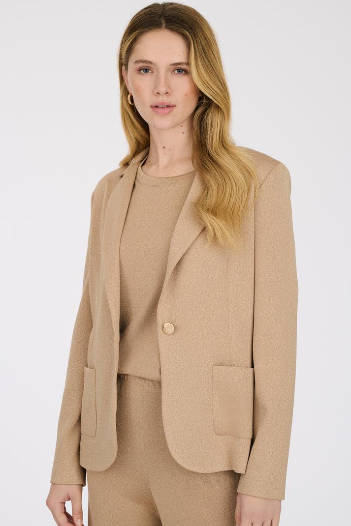 weill Veste blazer en jersey lurex