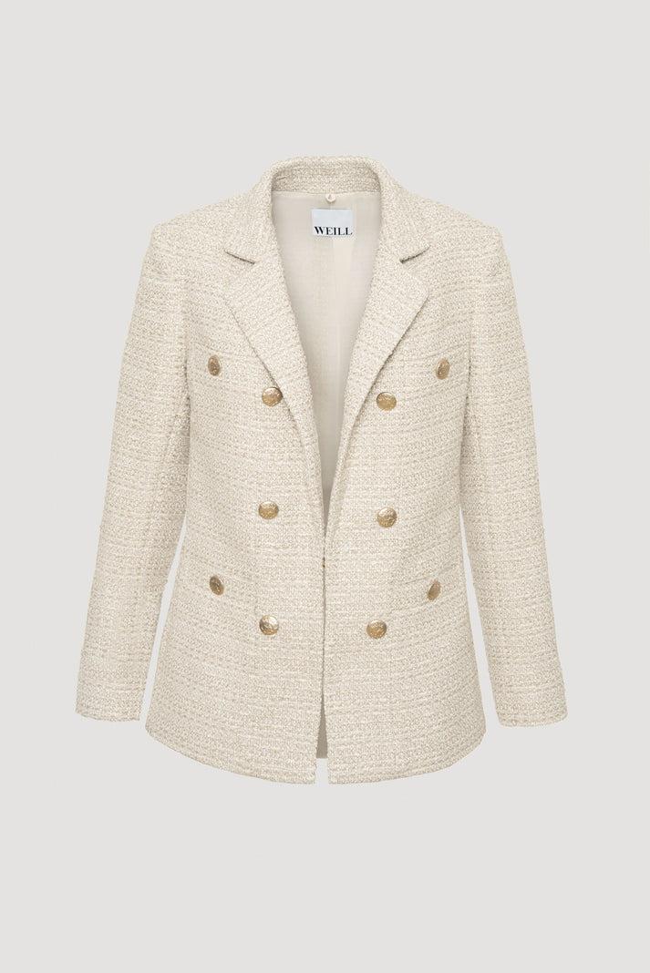Weill Veste Blazer En Tweed