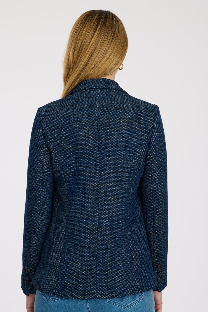 Weill Veste Blazer En Tweed Jean