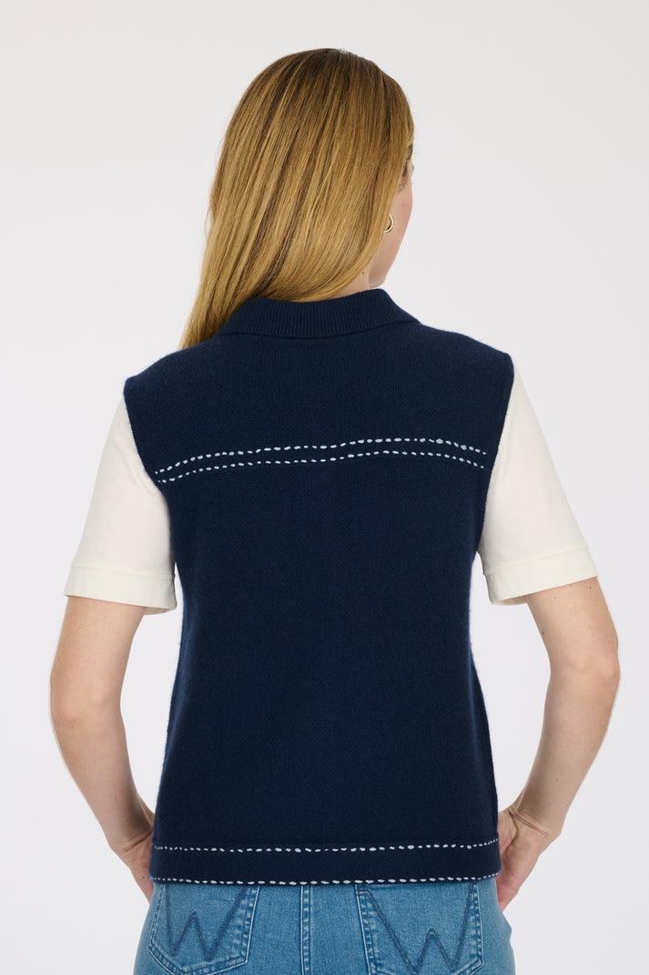 Weill Veste En Cachemire Sans Manche