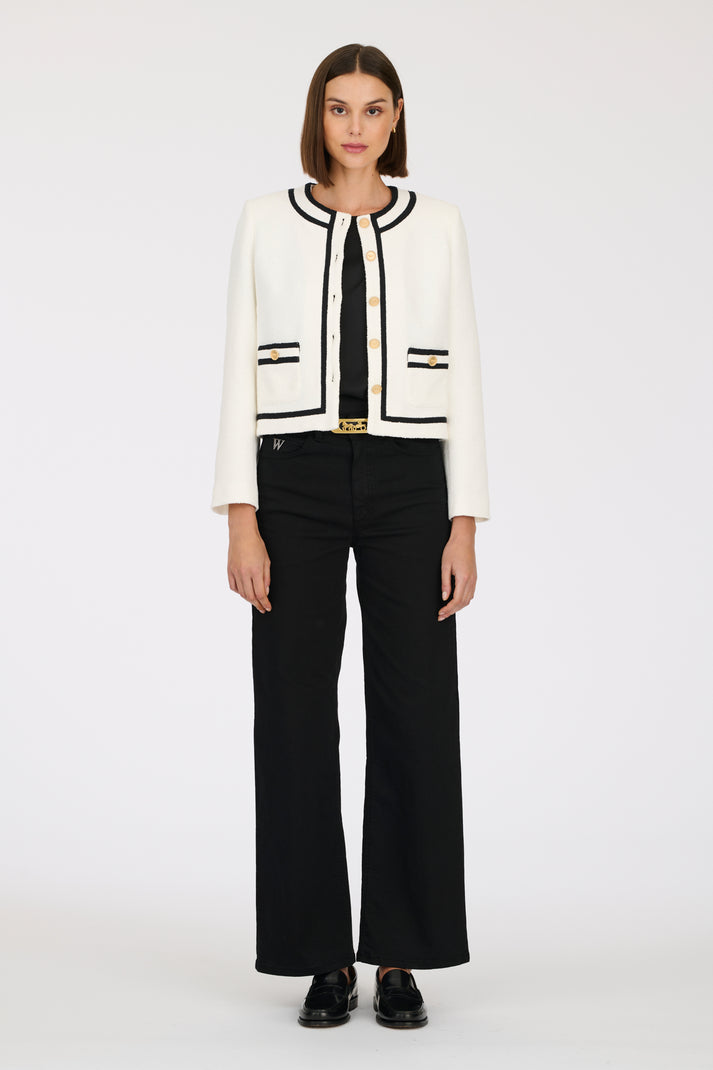Weill Veste En Tissu Bouclé