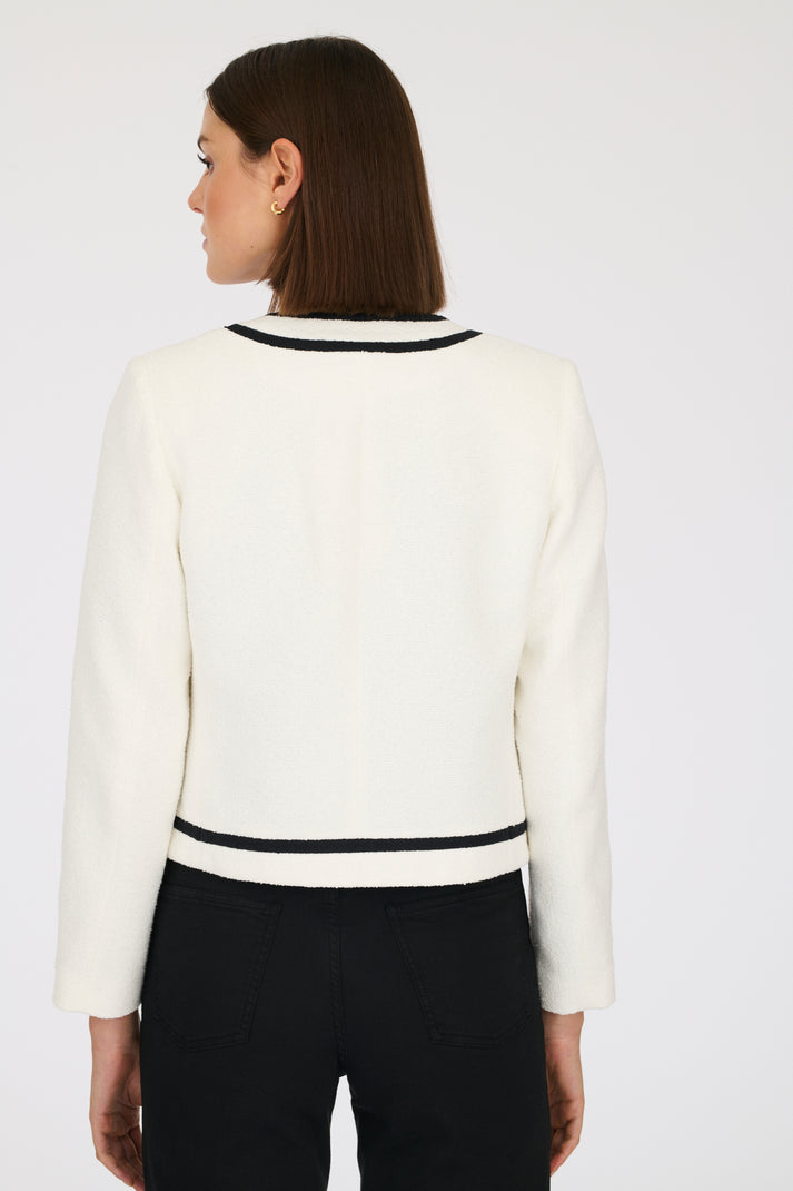 Weill Veste En Tissu Bouclé