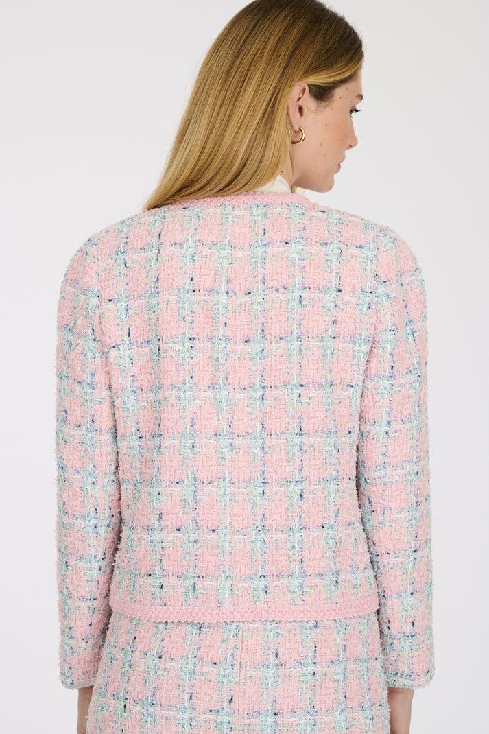 Weill Veste En Tweed à Carreaux