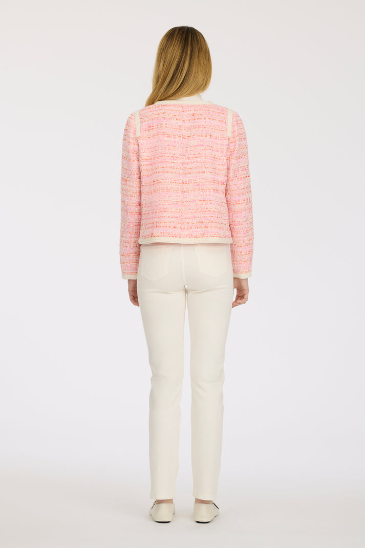 Weill Veste En Tweed Fantaisie