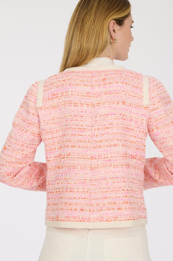 Weill Veste En Tweed Fantaisie