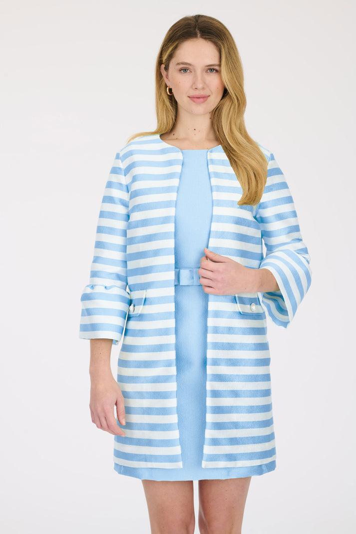 weill Veste longue à rayures