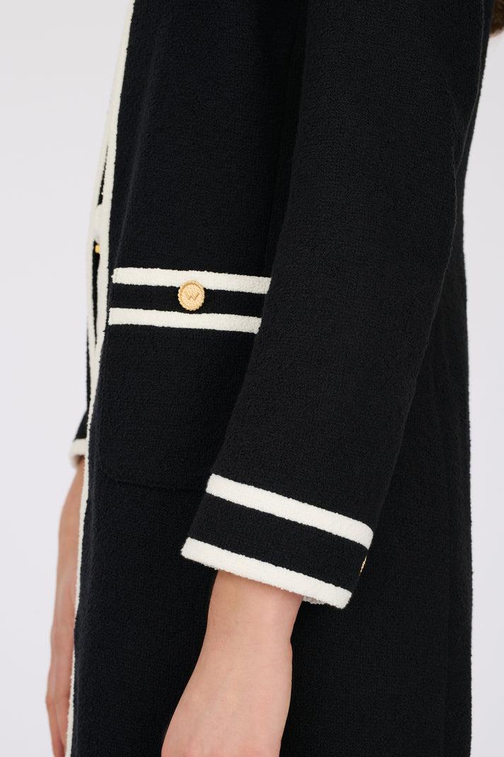 Weill Veste Longue En Tissu Bouclé