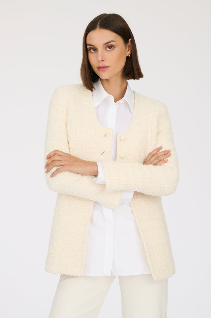 Weill Veste Mi-longue En Tweed