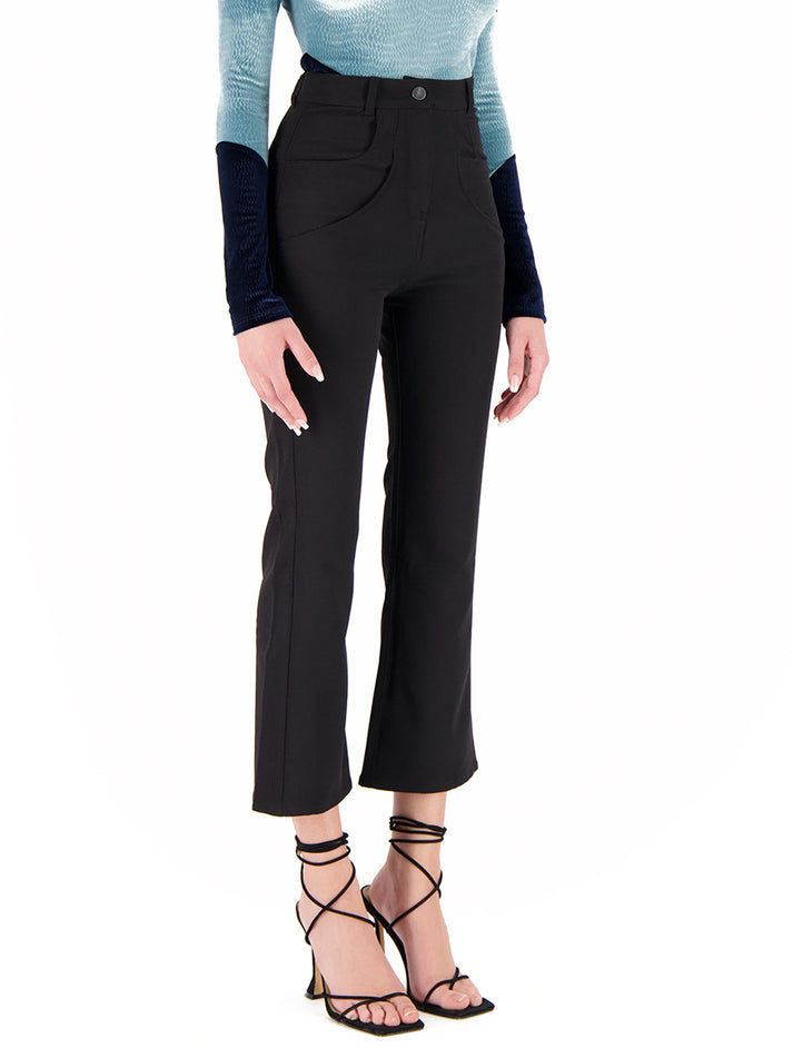 weinsanto CREPE FLARED PANT