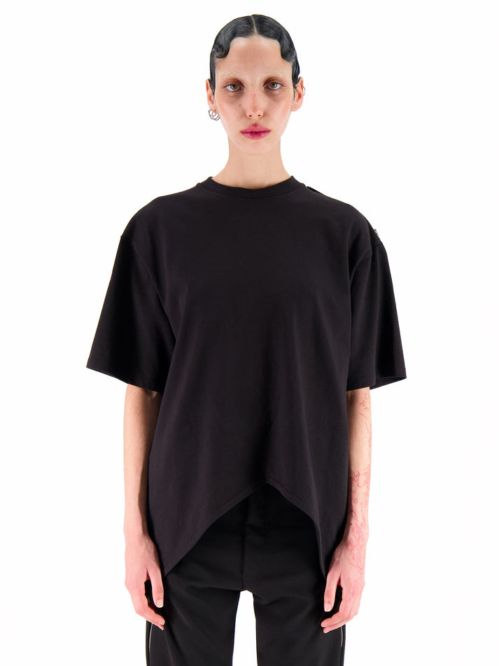 Weinsanto DETACHABLE SCARF TEE-SHIRT