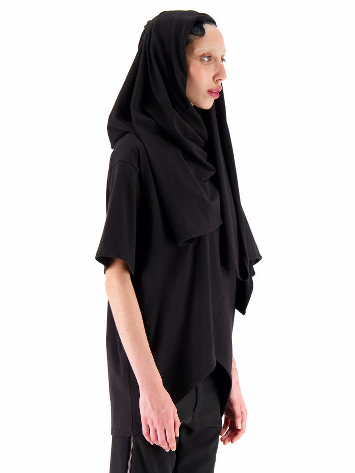 Weinsanto DETACHABLE SCARF TEE-SHIRT
