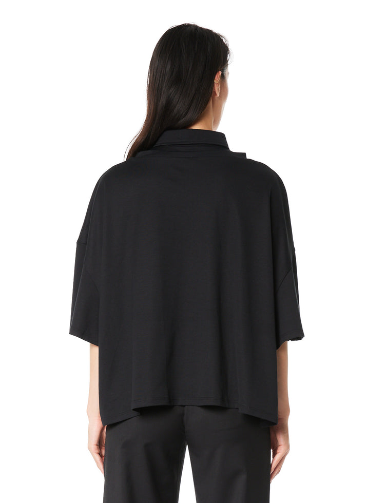 Weinsanto DOUBLE COLLAR OVERSIZED T-SHIRT